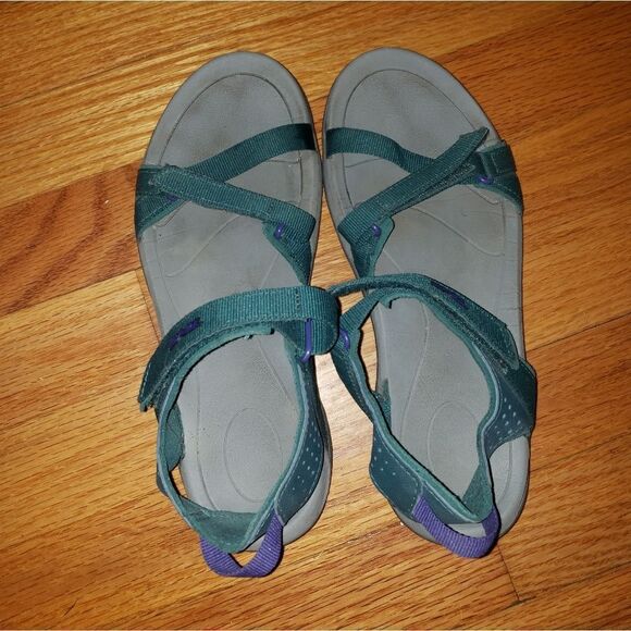 Teva Green Slingback Sandals - Picture 5 of 7